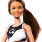 Barbie Made To Move Career Boxer Player Doll With Uniform And Boxing Gloves For Kids Ages 3 Years And Up