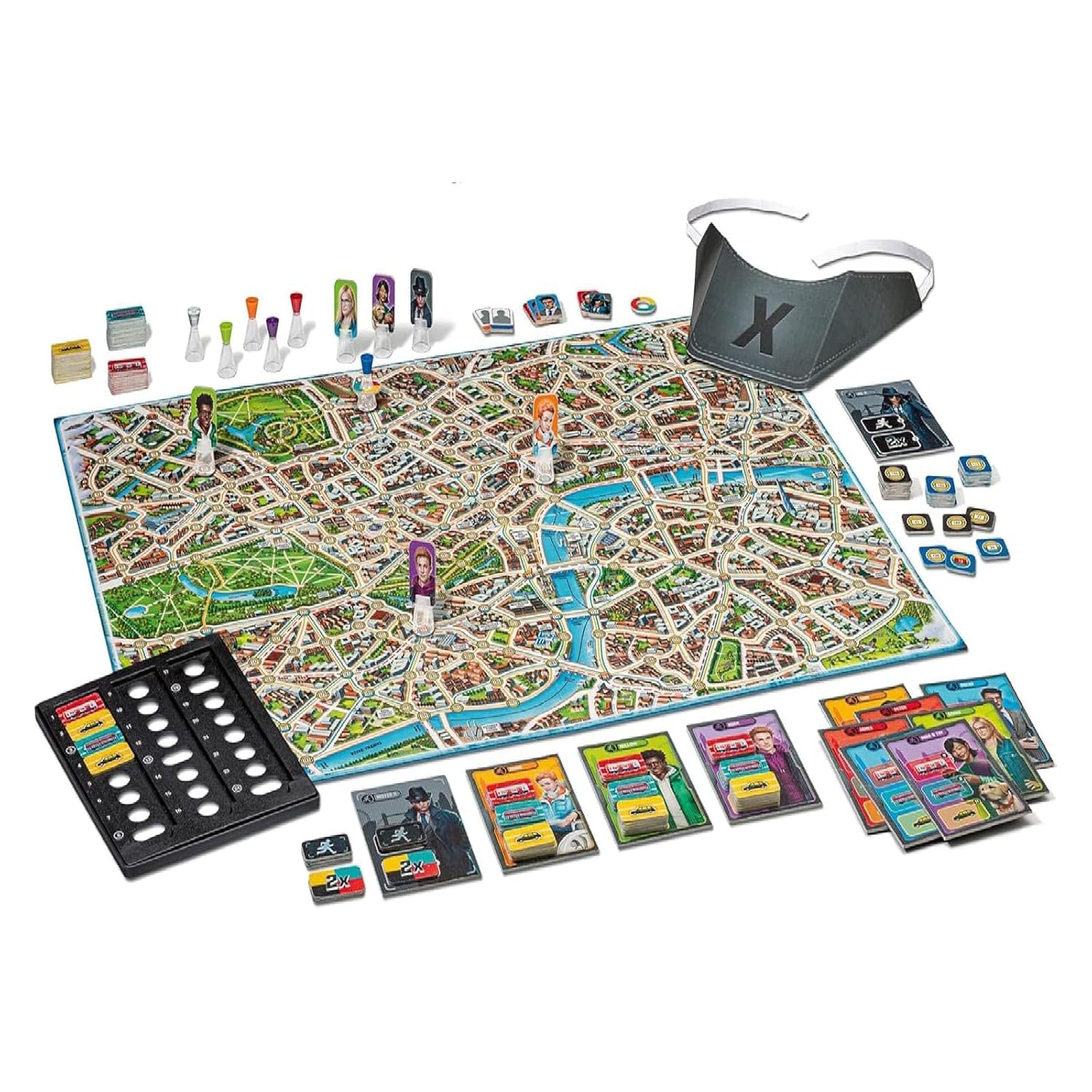 Funskool Games Scotland Yard Deluxe Detective Board Game for 2-4 Players, Ages 8 Years & Up