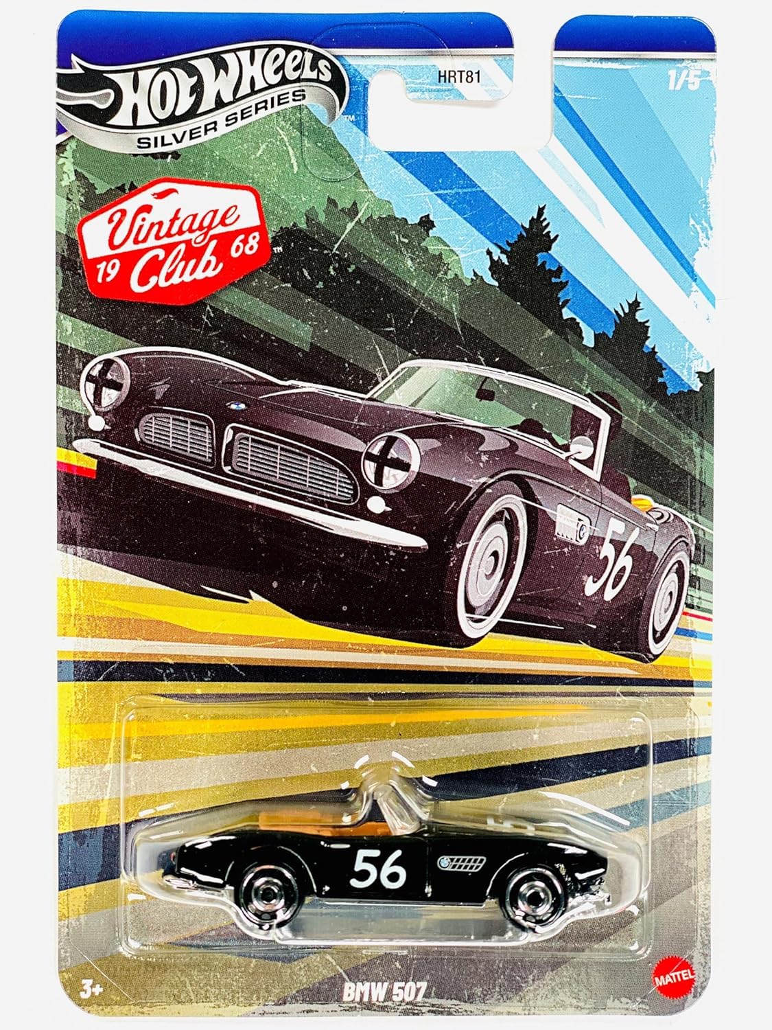 Hot Wheels 2026 Vintage Club Grand Prix Silver Celebration Series 1:64 Scale - Set Of 5 Cars Set-2