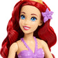 Disney Princess Ariel Mermaid Doll & Pool Set with Moldable Sand, 3 Sand Molds, Beach Towel & 5 Accessories for Kids Ages 3+