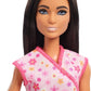 Barbie Pediatrician Doll and Doctor Playset with Purple Scrubs & Accessories for Kids Ages 3 Years and Up