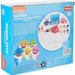 Funskool Handy Crafts Baby Shark Mask Party & Finger Puppets, Birthday Themed Party, Make 2 Soft Masks & 6 Finger Puppets for Boys & Girls, Art and Craft Kit, Ages 5 Years and Above, Multicolour