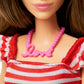 Barbie Pink Passport Paris Doll Set With Clothes & Picnic Accessories, Includes Brunette Doll For Kids Ages 3+