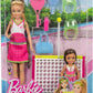 Barbie Stacie & Chelsea Tennis Playset with 2 Dolls & 5+ Accessories Including Net with Swinging Ball Feature