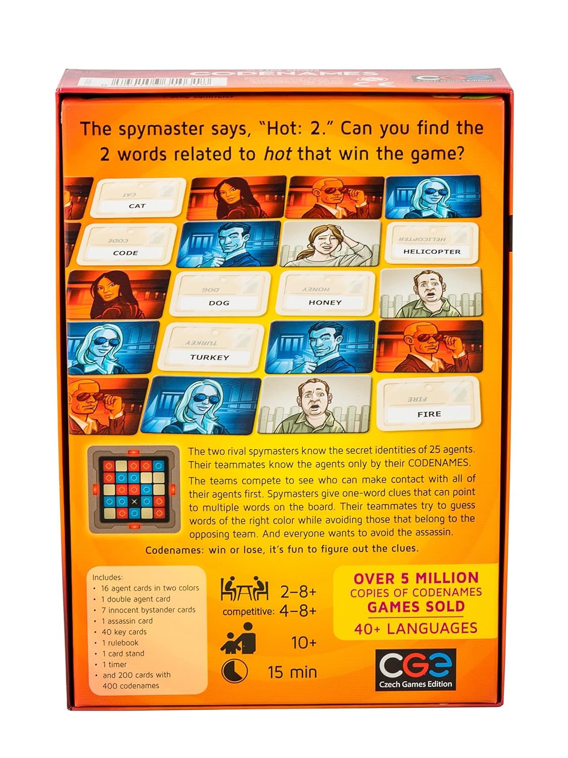 Codenames: The India Edition Word Board Game For Teenagers & Adults Ages 14+