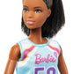 Barbie Made To Move Career Basketball Player Doll With Uniform And Ball For Kids Ages 3 Years And Up