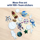 Skillmatics Foil Fun Up In Space - Art & Craft DIY Activity Kits for Ages 4 to 9 Years