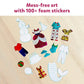 Skillmatics Foil Fun: Dress Up No Mess Art Kit For Kids Ages 4+