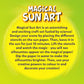 Skillmatics Magical Sun Art Out In Nature Mess-Free DIY STEM Craft Paper Art Kit For Kids Ages 4+