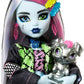 Monster High Frankie Stein Doll with Watzie Pet with Accessories for Kids Ages 4+