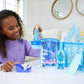 Disney Frozen Elsa Ice Palace, Stackable Castle Doll House with Small Doll & Accessories For Kids Ages 4+