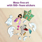 Skillmatics Foil Fun Unicorns & Princesses - Art & Craft DIY Activity Kits for Ages 4 to 9 Years