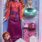 Disney Frozen Anna Fashion Doll and Wolf Cub Figure with 4 Accessories Including Pet Bed and Duvet Inspired by the Animals from Arendelle