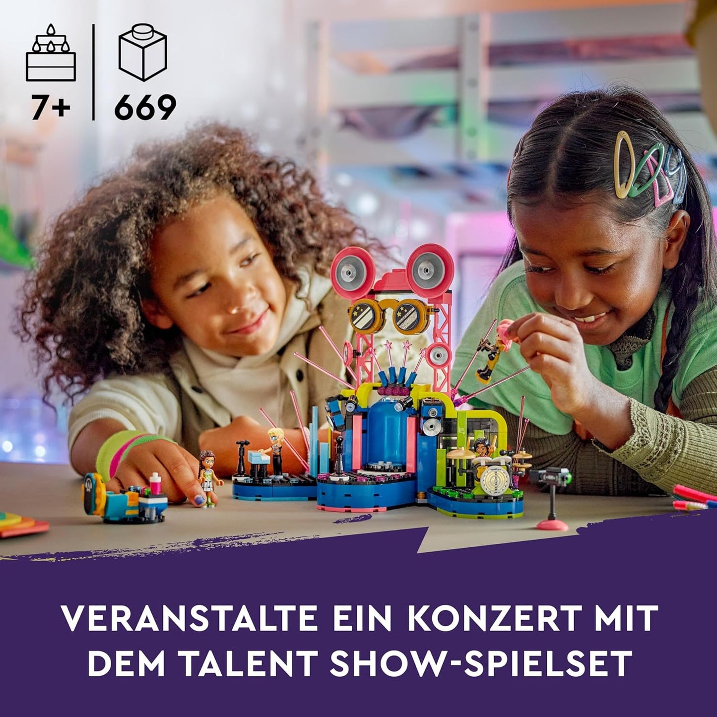 LEGO Friends Heartlake City Music Talent Show Building Kit For Ages 7+