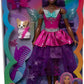 Barbie 7-Inch Long Hair Brooklyn Doll With 2 Fantasy Pets & Dress, From A Touch Of Magic For Kids Ages 3+