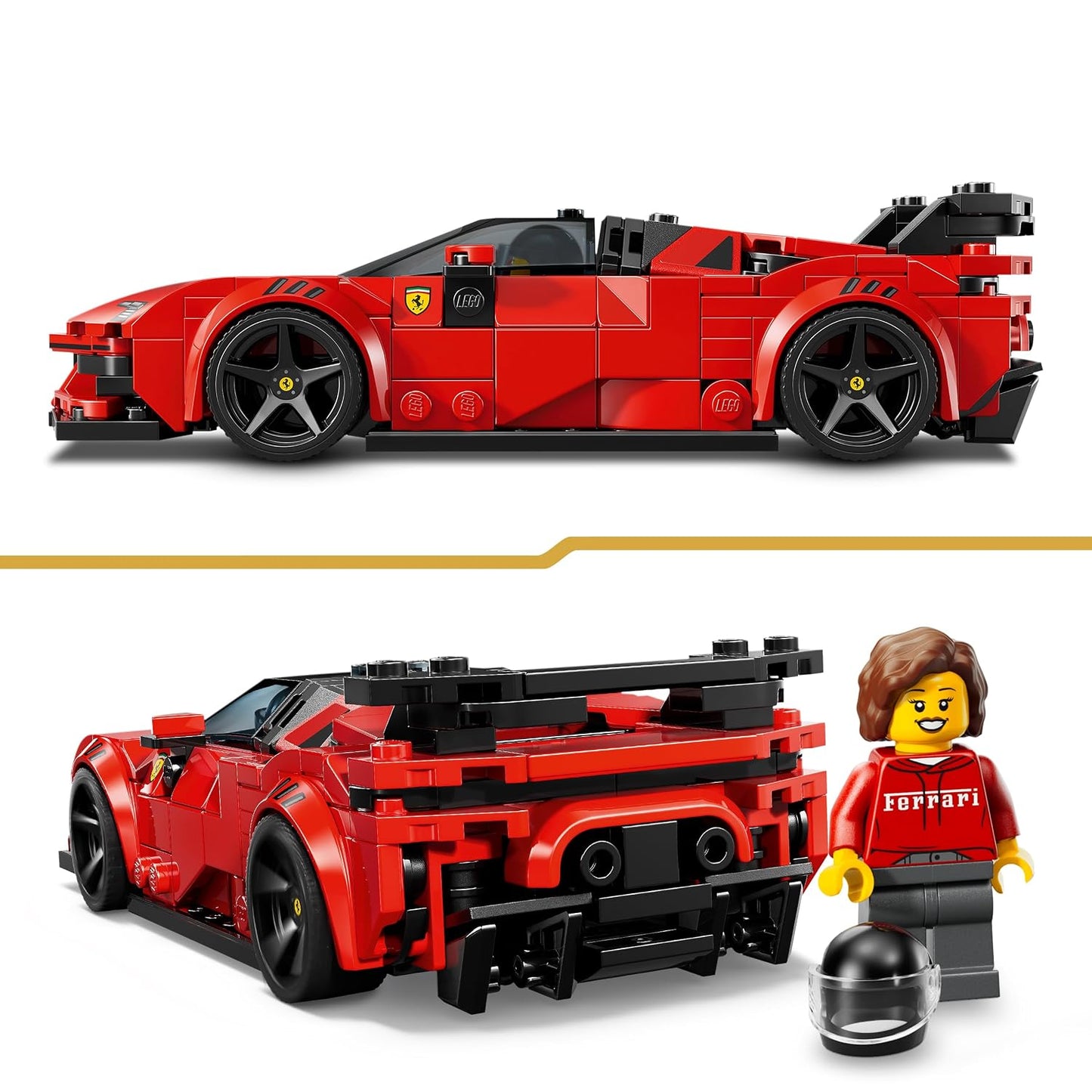 LEGO Speed Champions Ferrari SF90 XX Stradale Sports Car Building Kit For Ages 9 Years & Up