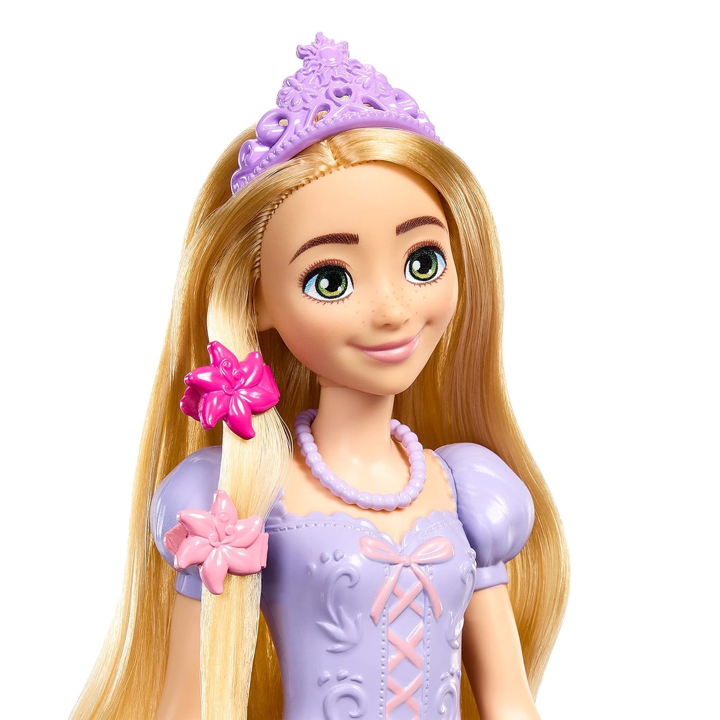 Disney Princess Rapunzel Doll with Vanity, Pascal and 10 Accessories, Inspired by the Disney Movie for Kids Ages 3 Years & Up