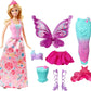 Barbie Doll and Fairytale Dress-Up Character Playset, Clothes and Accessories for Kids Ages 3 Years & Up