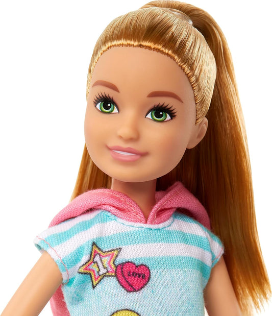 Barbie Stacie Doll with Pet Dog, from Barbie and Stacie to The Rescue Movie For Kids Ages 3+