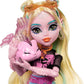 Monster High Lagoona Blue Doll In Mesh Tee And Cargo Pants, Includes Pet Fish Neptuna And Accessories Like A Backpack, Snack And Notebook