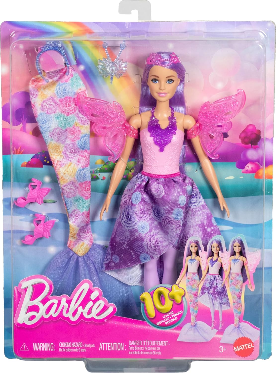 Barbie Doll Fantasy Fashion Pack With Accessories For Kids Ages 3+