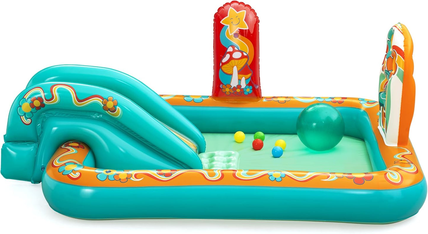 Bestway Retro Groove Inflatable Playcenter with Swimming Pool