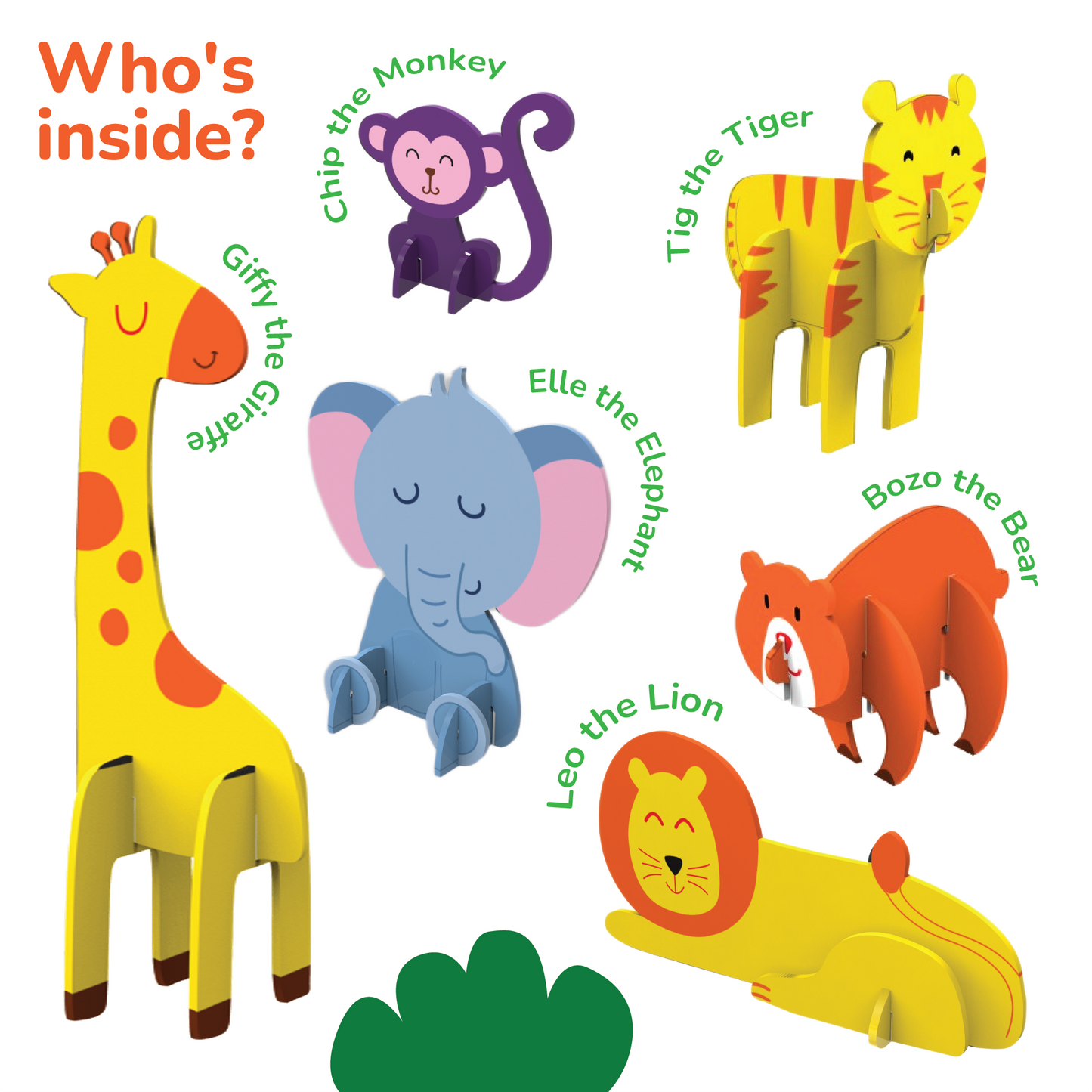 DIY 3D Animal Art & Craft Kit for Kids