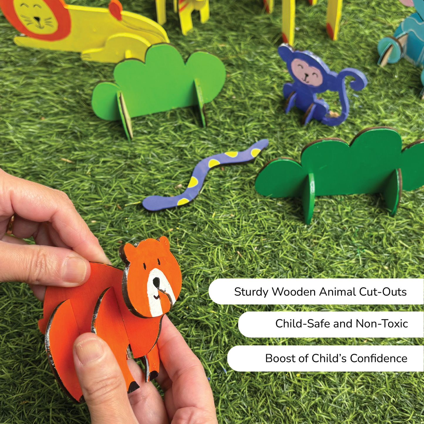 DIY 3D Animal Art & Craft Kit for Kids