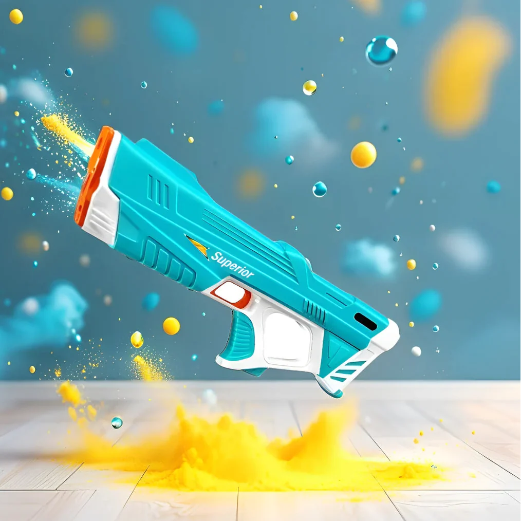 Electric Water Gun for Kids – Full Automatic Water Soaker Blaster
