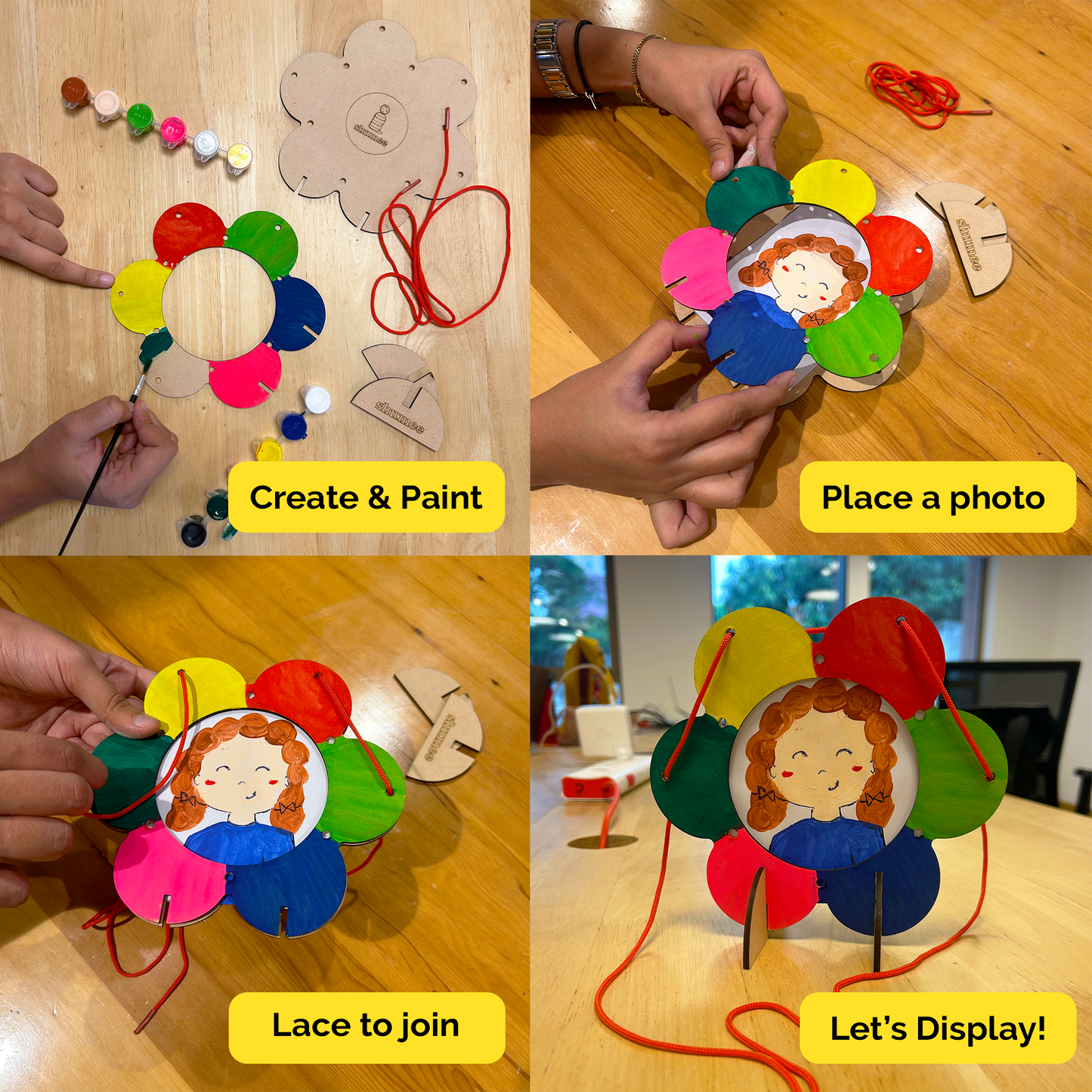 DIY Photo Frame Art & Craft Kit for Kids ( 5+ years)