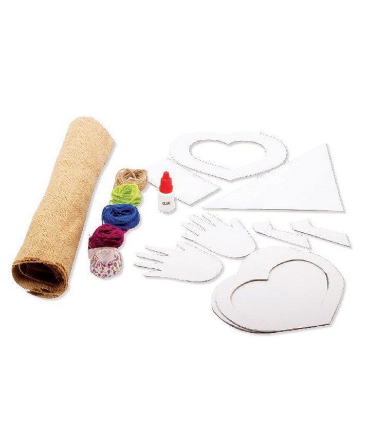 Funskool Handycrafts Jute Craft - DIY Wall Hanging Kit for Ages 5+