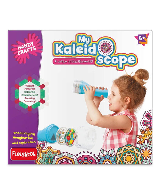 Funskool Handycrafts My Kaliedoscope - DIY Kaliedoscope Art & Craft Kit for Ages 5+