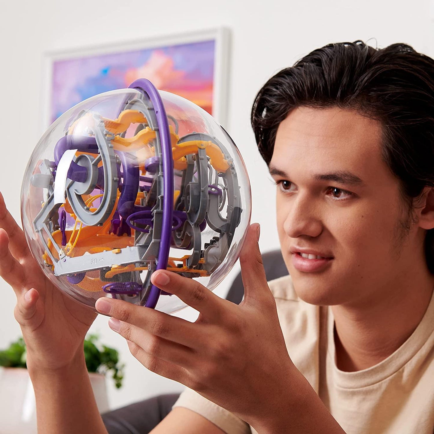 Funskool Spin Master Games Perplexus Epic - Challenging Interactive Maze Game with 125 Obstacles For Ages 10+