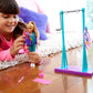 Barbie Team Stacie Doll and Gymnastics Playset with Spinning Bar and 7 Themed Accessories for Kids Ages 3+