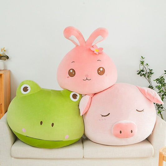 Round Animal Pouffe