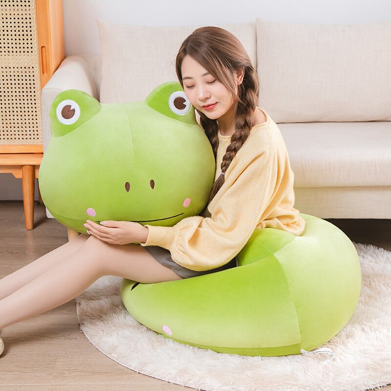Round Animal Pouffe