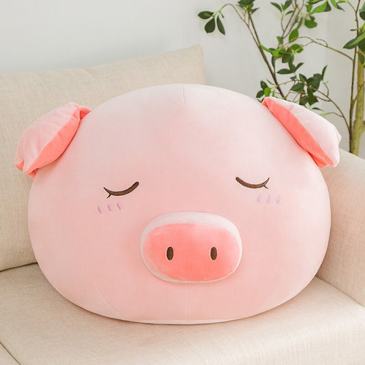 Round Animal Pouffe