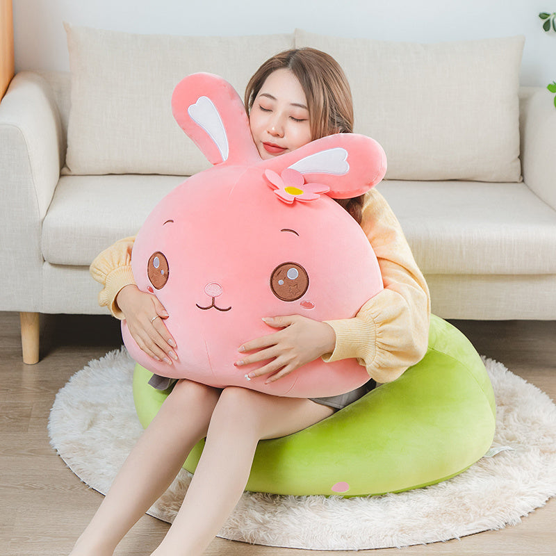 Round Animal Pouffe
