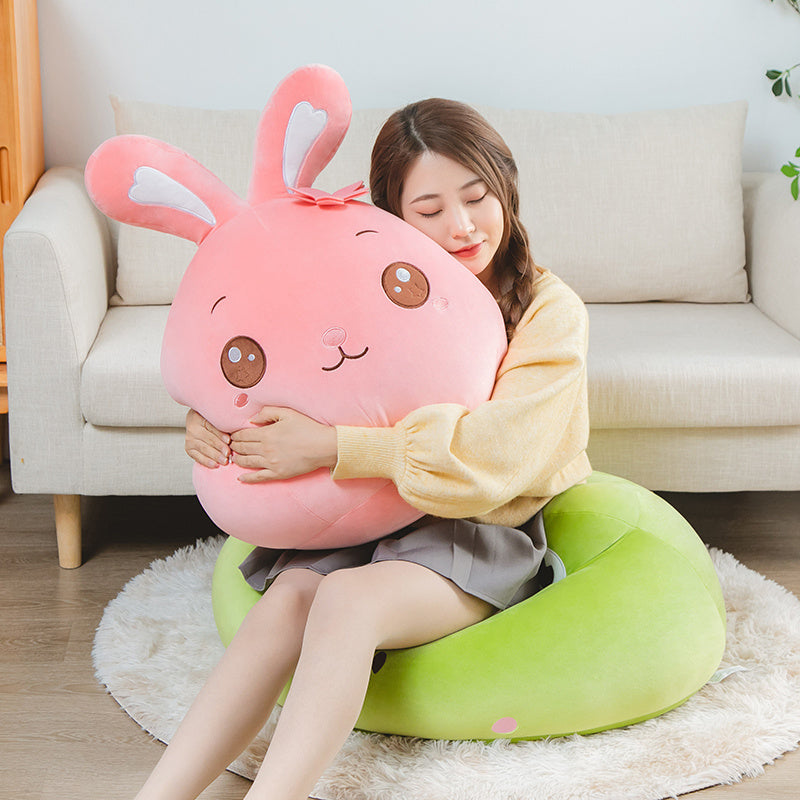 Round Animal Pouffe