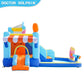 Candy House Inflatable Water Park for Kids with Slide, Pool & Water Cannon