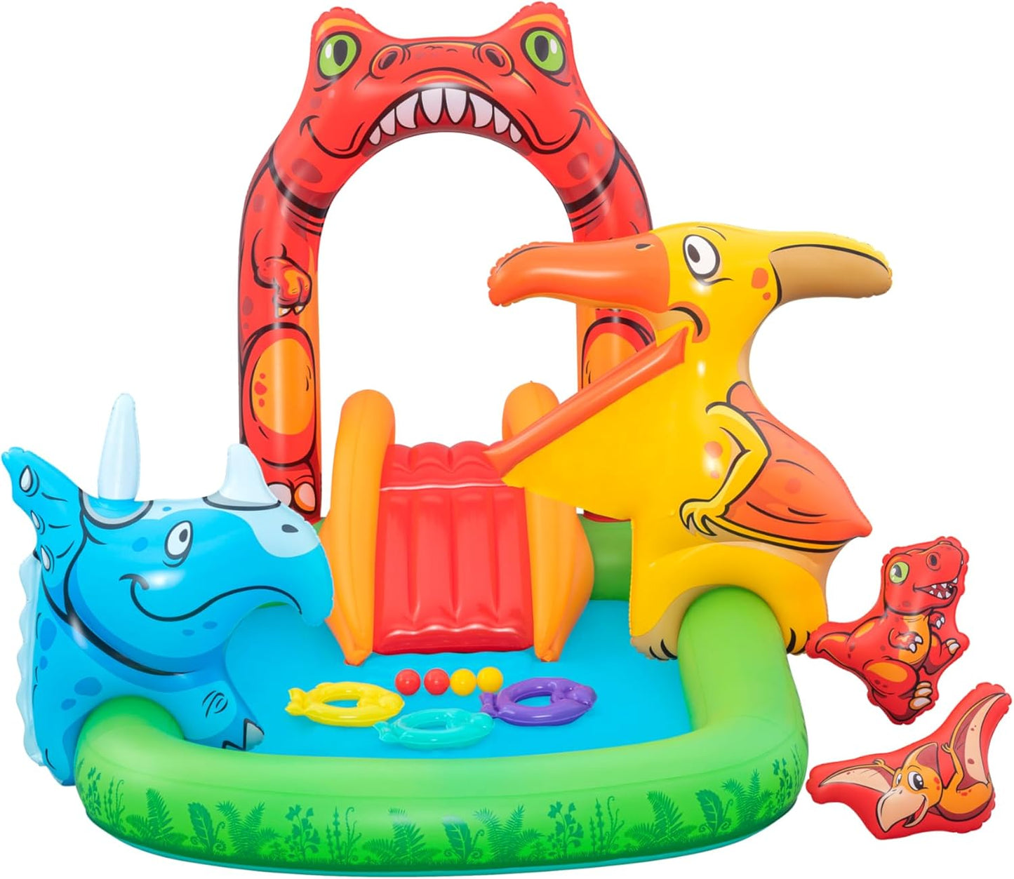 Bestway Jurassic Splash Inflatable Playcenter with Swimming Pool