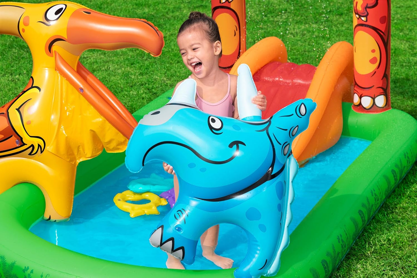 Bestway Jurassic Splash Inflatable Playcenter with Swimming Pool