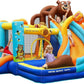Doctor Dolphin Inflatable Bounce House for Kids – Double Slide & Jumping Bouncer with Electric Blower Included | Indoor & Outdoor Use | Ages 2–12