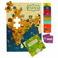Indiascape Learning Set - Memory Cards, Activity Book, and Puzzle (5 Years+)