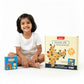 India Map Puzzle Set - 30 Pieces & 35 Trivia Cards (4+ Years)
