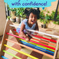 Sturdy Wooden Foldable Rainbow Pikler Triangle For Babies & Toddlers (6+ Months) - Montessori Toy