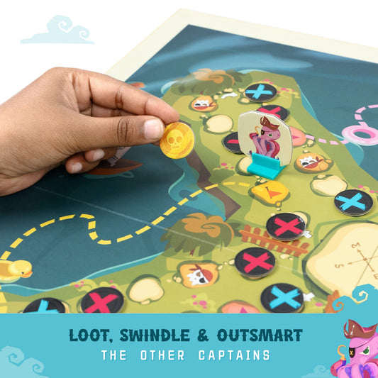 Love Dabble Pirate’s Paradise 2-4 Player Board Game For Ages 6 Years and Up