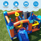 Kids Bouncy Castle House 16x11.7x10ft PVC Inflatable Bounce House With 2 Slides Tunnels Climbing, Basketball Hoops Ball Pit, Jum