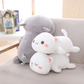 Cuddly Lying Cat Plush Pillow