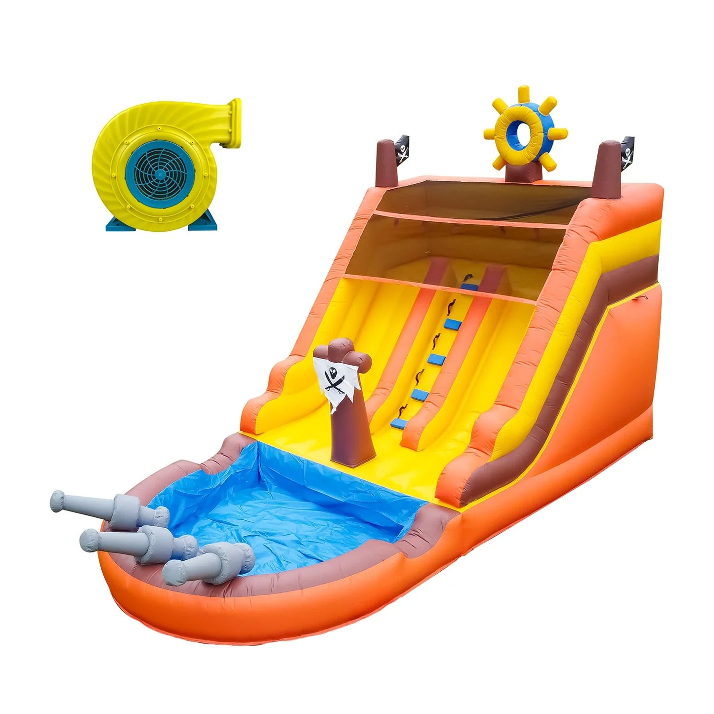 21FT Commercial Inflatable Water Slide with Pool